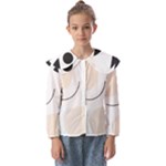 A Minimalist Pattern With Simple Lines And Shapes, Creating A Clean And Modern Aesthetic 05 Kids  Peter Pan Collar Blouse