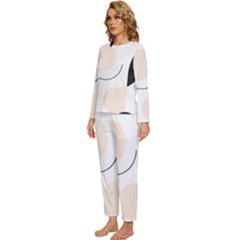 Womens  Long Sleeve Lightweight Pajamas Set 