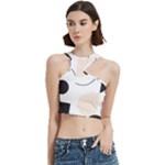 A Minimalist Pattern With Simple Lines And Shapes, Creating A Clean And Modern Aesthetic 05 Cut Out Top