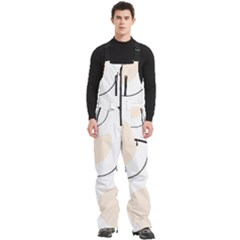 Men s Front Zip Ski And Snowboard Bib Pants 