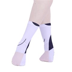 Smooth Crew Length Tube Socks 