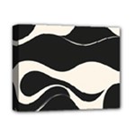 A Minimalist Pattern With Simple Lines And Shapes, Creating A Clean And Modern Aesthetic 06 Deluxe Canvas 14  x 11  (Stretched)