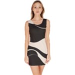 A Minimalist Pattern With Simple Lines And Shapes, Creating A Clean And Modern Aesthetic 06 Bodycon Dress