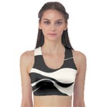 A Minimalist Pattern With Simple Lines And Shapes, Creating A Clean And Modern Aesthetic 06 Fitness Sports Bra