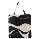 A Minimalist Pattern With Simple Lines And Shapes, Creating A Clean And Modern Aesthetic 06 Grocery Tote Bag