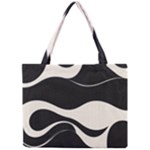 A Minimalist Pattern With Simple Lines And Shapes, Creating A Clean And Modern Aesthetic 06 Mini Tote Bag