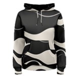 A Minimalist Pattern With Simple Lines And Shapes, Creating A Clean And Modern Aesthetic 06 Women s Pullover Hoodie