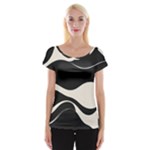 A Minimalist Pattern With Simple Lines And Shapes, Creating A Clean And Modern Aesthetic 06 Cap Sleeve Top