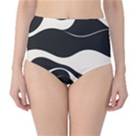 A Minimalist Pattern With Simple Lines And Shapes, Creating A Clean And Modern Aesthetic 06 Classic High-Waist Bikini Bottoms