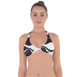 A Minimalist Pattern With Simple Lines And Shapes, Creating A Clean And Modern Aesthetic 06 Halter Neck Bikini Top