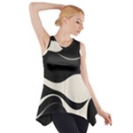 A Minimalist Pattern With Simple Lines And Shapes, Creating A Clean And Modern Aesthetic 06 Side Drop Tank Tunic