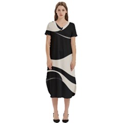 T-Shirt Midi Dress With Pockets 