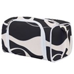 A Minimalist Pattern With Simple Lines And Shapes, Creating A Clean And Modern Aesthetic 06 Toiletries Pouch