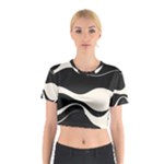 A Minimalist Pattern With Simple Lines And Shapes, Creating A Clean And Modern Aesthetic 06 Cotton Crop Top