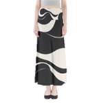 A Minimalist Pattern With Simple Lines And Shapes, Creating A Clean And Modern Aesthetic 06 Full Length Maxi Skirt