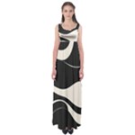 A Minimalist Pattern With Simple Lines And Shapes, Creating A Clean And Modern Aesthetic 06 Empire Waist Maxi Dress