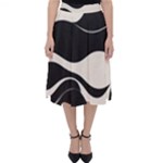 A Minimalist Pattern With Simple Lines And Shapes, Creating A Clean And Modern Aesthetic 06 Classic Midi Skirt