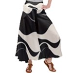 A Minimalist Pattern With Simple Lines And Shapes, Creating A Clean And Modern Aesthetic 06 Women s Satin Palazzo Pants