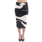 A Minimalist Pattern With Simple Lines And Shapes, Creating A Clean And Modern Aesthetic 06 Midi Pencil Skirt