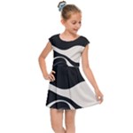 A Minimalist Pattern With Simple Lines And Shapes, Creating A Clean And Modern Aesthetic 06 Kids  Cap Sleeve Dress