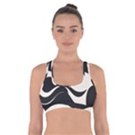 A Minimalist Pattern With Simple Lines And Shapes, Creating A Clean And Modern Aesthetic 06 Cross Back Sports Bra