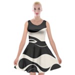 A Minimalist Pattern With Simple Lines And Shapes, Creating A Clean And Modern Aesthetic 06 Velvet Skater Dress