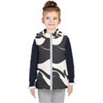 A Minimalist Pattern With Simple Lines And Shapes, Creating A Clean And Modern Aesthetic 06 Kids  Hooded Puffer Vest