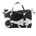 A Minimalist Pattern With Simple Lines And Shapes, Creating A Clean And Modern Aesthetic 06 Carry-on Travel Shoulder Bag