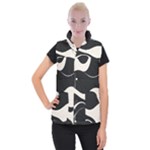 A Minimalist Pattern With Simple Lines And Shapes, Creating A Clean And Modern Aesthetic 06 Women s Button Up Vest