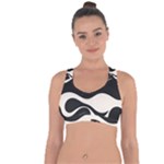 A Minimalist Pattern With Simple Lines And Shapes, Creating A Clean And Modern Aesthetic 06 Cross String Back Sports Bra