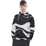 A Minimalist Pattern With Simple Lines And Shapes, Creating A Clean And Modern Aesthetic 06 Men s Pullover Hoodie