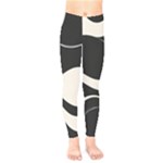 A Minimalist Pattern With Simple Lines And Shapes, Creating A Clean And Modern Aesthetic 06 Kids  Leggings