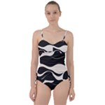 A Minimalist Pattern With Simple Lines And Shapes, Creating A Clean And Modern Aesthetic 06 Sweetheart Tankini Set