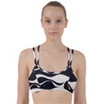 A Minimalist Pattern With Simple Lines And Shapes, Creating A Clean And Modern Aesthetic 06 Line Them Up Sports Bra