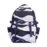 A Minimalist Pattern With Simple Lines And Shapes, Creating A Clean And Modern Aesthetic 06 Carry-on Double Buckle Travel Backpack