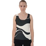 A Minimalist Pattern With Simple Lines And Shapes, Creating A Clean And Modern Aesthetic 06 Velvet Tank Top