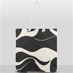 A Minimalist Pattern With Simple Lines And Shapes, Creating A Clean And Modern Aesthetic 06 Full Print Rope Handle Tote (Large)