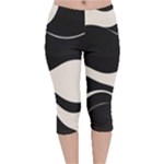 A Minimalist Pattern With Simple Lines And Shapes, Creating A Clean And Modern Aesthetic 06 Velvet Capri Leggings 