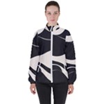 A Minimalist Pattern With Simple Lines And Shapes, Creating A Clean And Modern Aesthetic 06 Women s High Neck Windbreaker