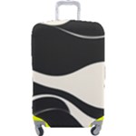 A Minimalist Pattern With Simple Lines And Shapes, Creating A Clean And Modern Aesthetic 06 Luggage Cover (Large)