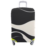 A Minimalist Pattern With Simple Lines And Shapes, Creating A Clean And Modern Aesthetic 06 Luggage Cover (Medium)