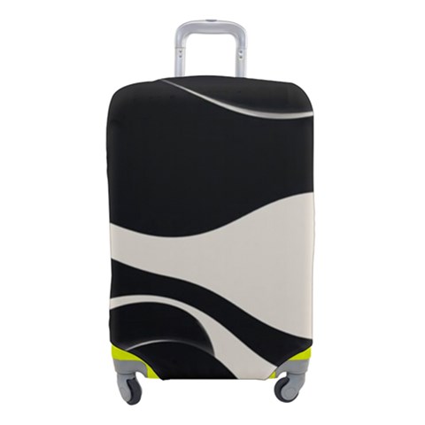 A Minimalist Pattern With Simple Lines And Shapes, Creating A Clean And Modern Aesthetic 06 Luggage Cover (Small) from ArtsNow.com