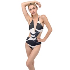 Plunging Cut Out Swimsuit 