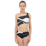 A Minimalist Pattern With Simple Lines And Shapes, Creating A Clean And Modern Aesthetic 06 Spliced Up Two Piece Swimsuit