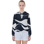 A Minimalist Pattern With Simple Lines And Shapes, Creating A Clean And Modern Aesthetic 06 Women s Tie Up Sweat