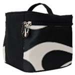 A Minimalist Pattern With Simple Lines And Shapes, Creating A Clean And Modern Aesthetic 06 Make Up Travel Bag (Small)