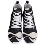 A Minimalist Pattern With Simple Lines And Shapes, Creating A Clean And Modern Aesthetic 06 Men s Lightweight High Top Sneakers