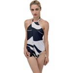 A Minimalist Pattern With Simple Lines And Shapes, Creating A Clean And Modern Aesthetic 06 Go with the Flow One Piece Swimsuit