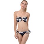 A Minimalist Pattern With Simple Lines And Shapes, Creating A Clean And Modern Aesthetic 06 Twist Bandeau Bikini Set