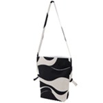 A Minimalist Pattern With Simple Lines And Shapes, Creating A Clean And Modern Aesthetic 06 Folding Shoulder Bag